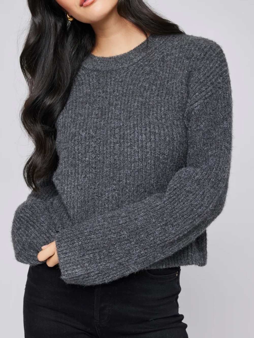 Vici Charcoal Grey Sweater